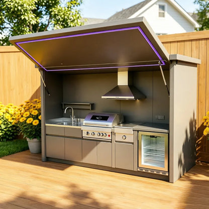 Ultimate Outdoor Cooking Station
