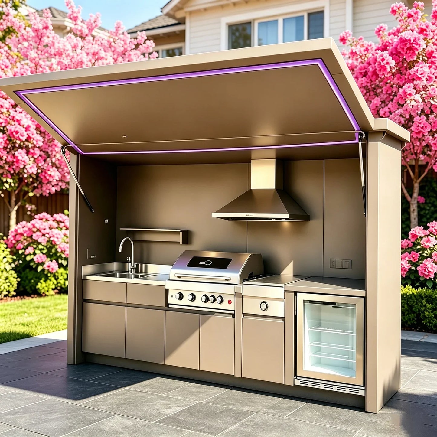 Ultimate Outdoor Cooking Station